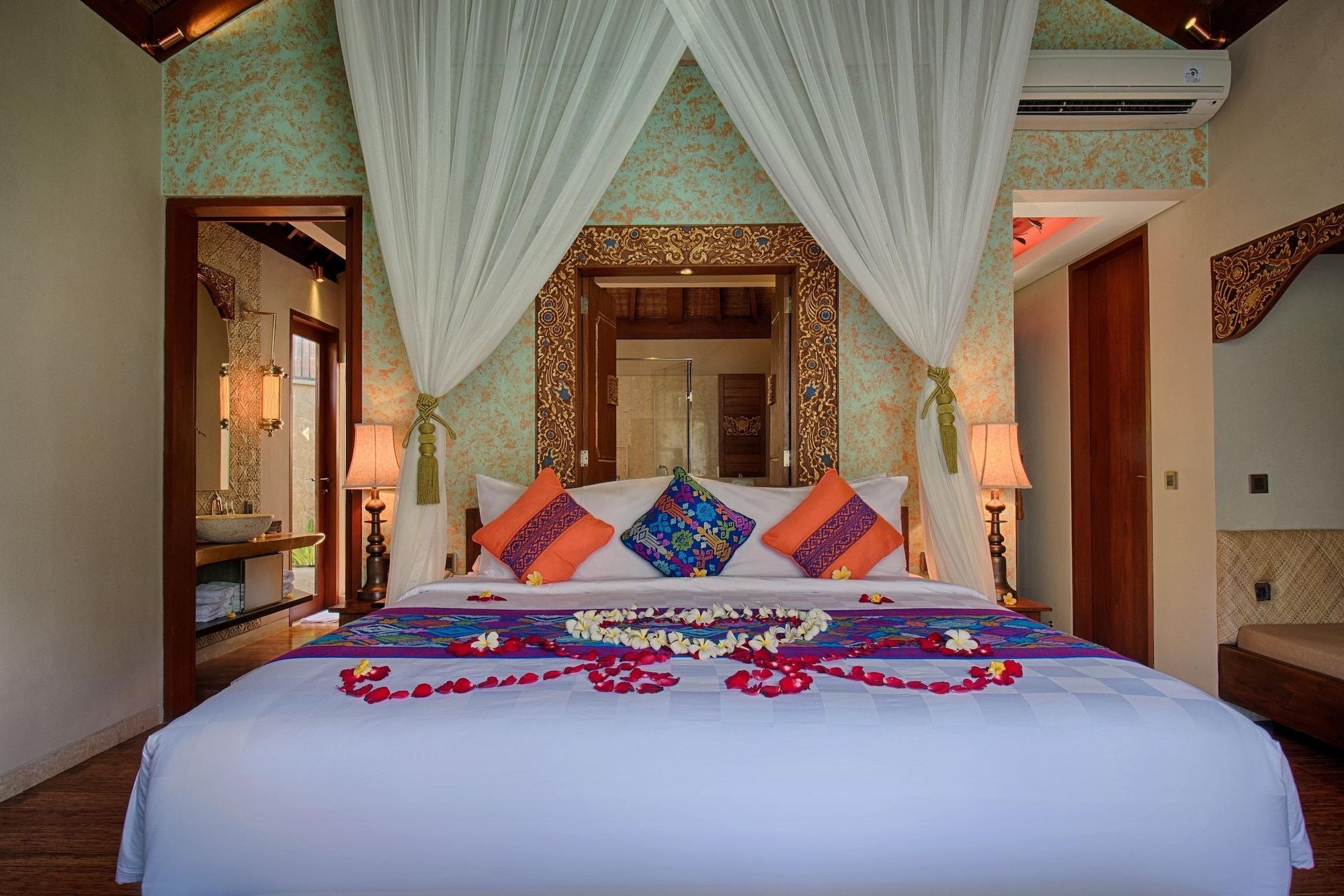 Natya Resort Ubud מראה חיצוני תמונה A bedroom in a hotel in Bali, Indonesia